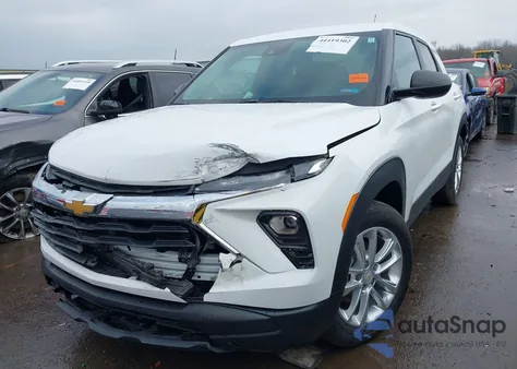 2024 Chevrolet Trailblazer Fwd Ls z USA, uszkodzony, nr VIN KL79MMSL4RB046133